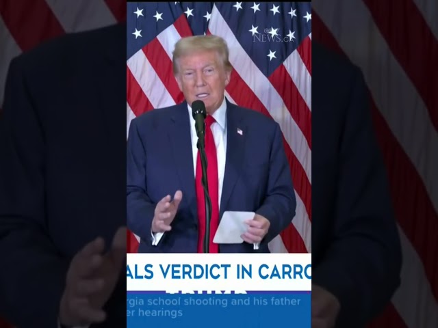 ⁣Trump says Carroll case is a ‘setup’ as he seeks appeal