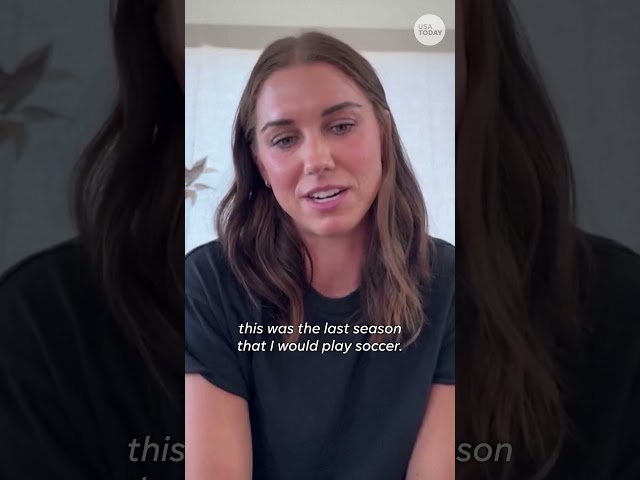 ⁣Soccer legend Alex Morgan announces retirement #Shorts