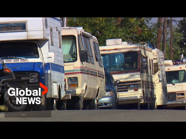 ⁣"This is my home": RV owners fight City of Calgary over long-term parking