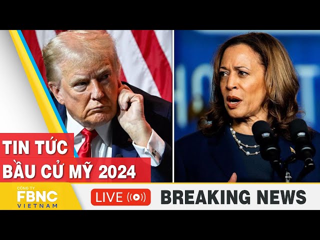 Tổng hợp Bầu cử Mỹ 2024 | So sánh sức mạnh ông Trump và bà Harris trên 6 bang chiến lược | FBNC