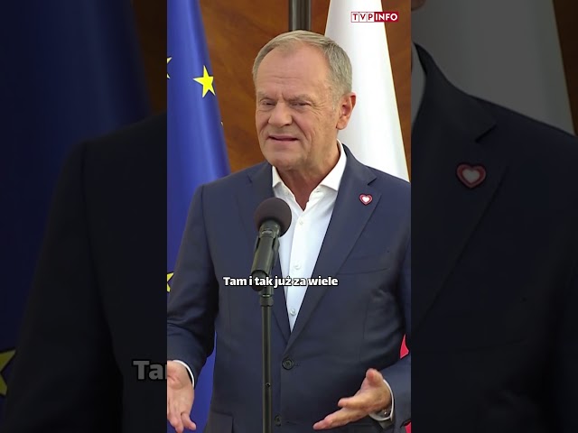 Tusk o Dudzie: Bogu dzięki to już tylko 333 dni #polityka #polska #tusk #duda #news #shorts