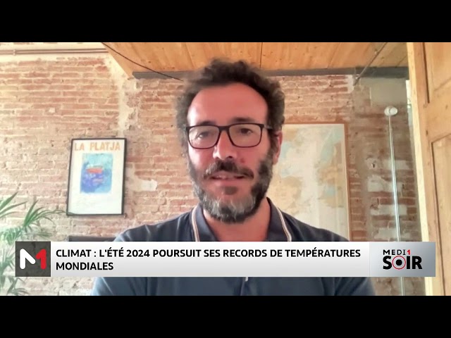 ⁣L´été 2024 poursuit ses records de températures mondiales