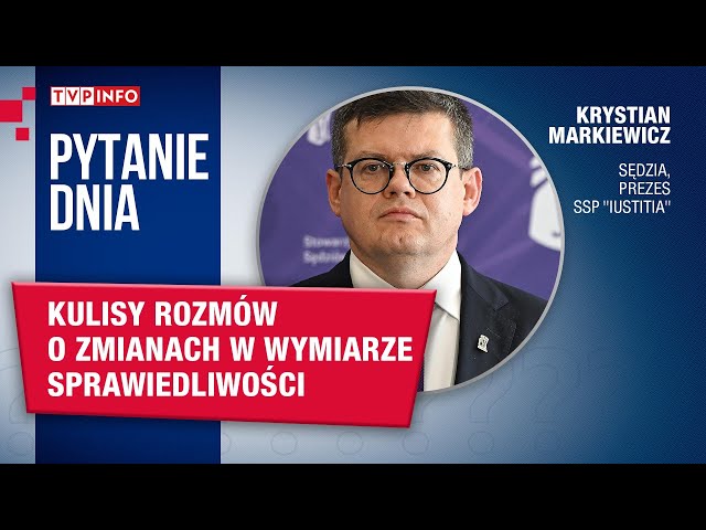 Kulisy rozmów o zmianach w wymiarze sprawiedliwości | PYTANIE DNIA