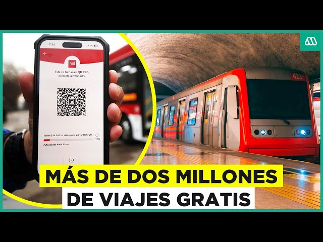 Dale QR: Más de dos millones de viajes gratis con la aplicación