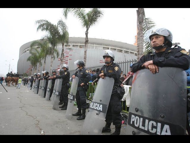 Perú vs Colombia: PNP informa sobre el plan de seguridad para el partido