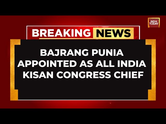 ⁣BREAKING News: Olympian Bajrang Punia Appointed As The Working Chairman Of All India Kisan Congress