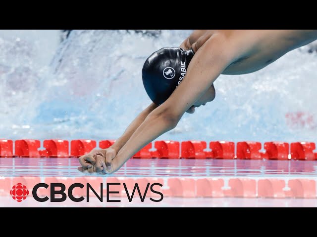 ⁣Canada's Massabie smashes world record to win gold in 50-metre free