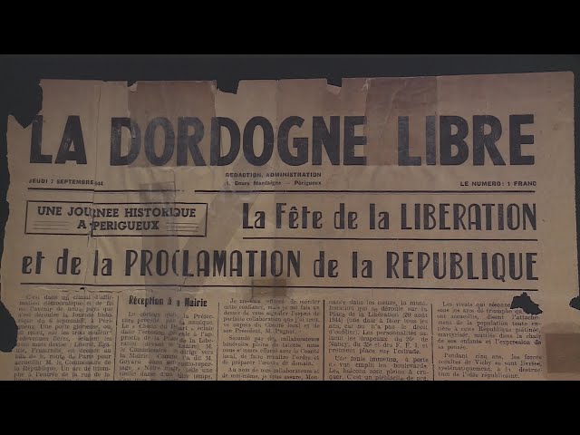 ⁣Le quotidien la Dordogne Libre fête ses 80 ans