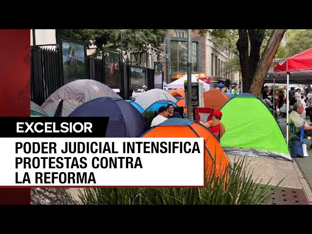 Trabajadores del PJ mantienen bloqueo en la Cámara de Senadores