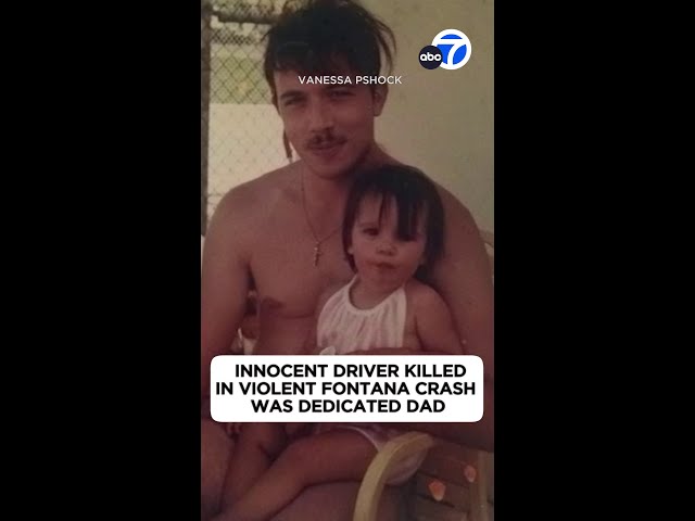 ⁣Innocent driver killed in violent Fontana crash was dedicated dad