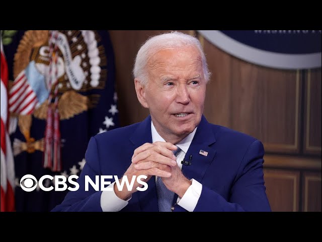 ⁣Watch Live: Biden delivers remarks on economy after August jobs report released | CBS News