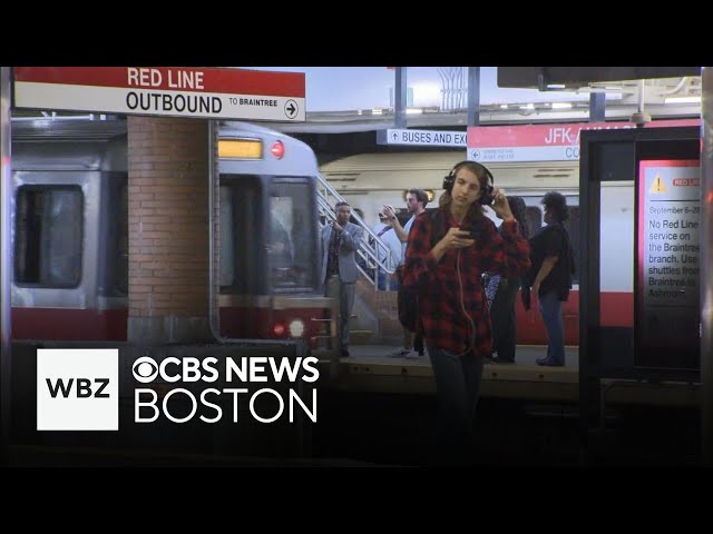 ⁣Commuters brace for 24-day closure on part of the MBTA's Red Line