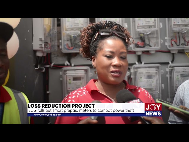 ⁣Loss reduction project: ECG rolls out smart prepaid meters to combat power theft