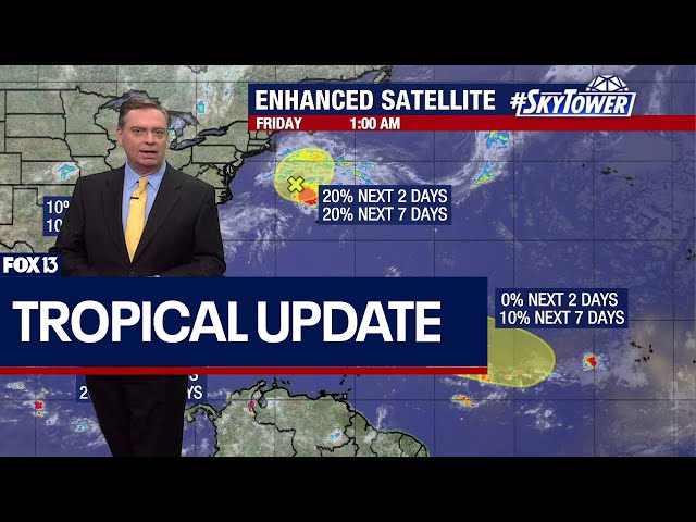 ⁣Tracking the tropics | NHC monitoring several systems