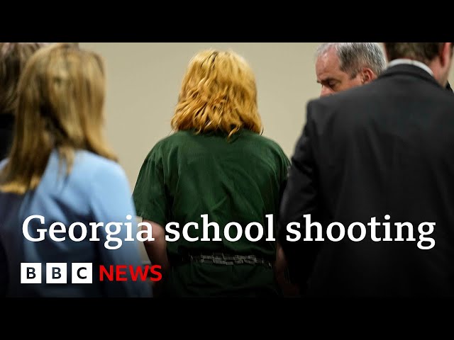 ⁣Boy, 14 and father in court over Georgia school shooting | BBC News