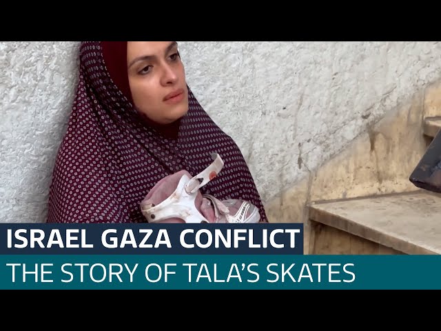 The girl who died still wearing her rollerskates after Gaza missile strike | ITV News