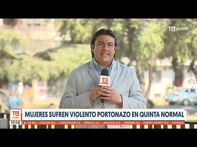 ⁣Estaba con su bebé: Encañonan a mujer en portonazo en Quinta Normal