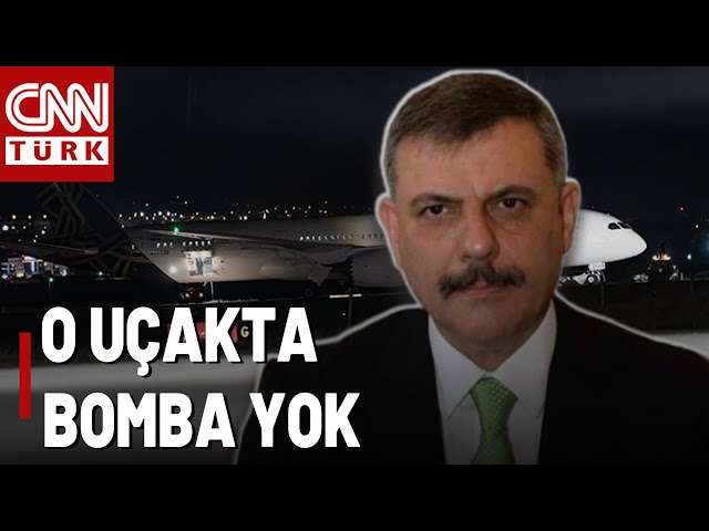 ⁣SON DAKİKA I Erzurum'a İnen Uçakta Bomba Araması! Vali Açıkladı: "Bomba İhbarı Asılsız&quo