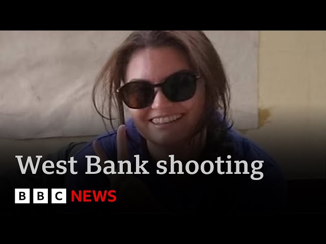 ⁣Israel accused of shooting dead American protester in West Bank  | BBC News