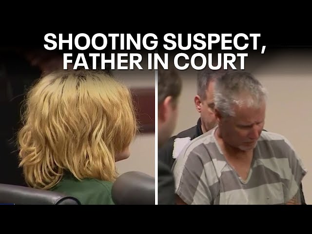 ⁣Accused Georgia school shooter, father appear in court