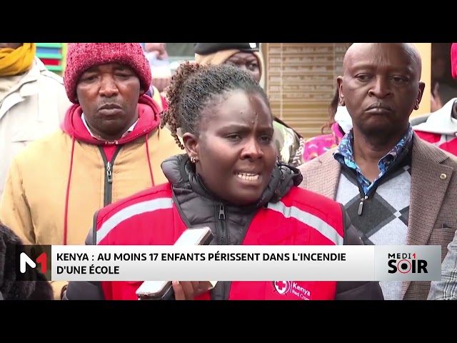 ⁣Kenya : au moins 17 enfants périssent dans l´incendie d´une école