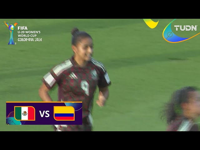 ⁣¡García se quedó cerca de adelantar al Tricolor! | México 0-0 Colombia | Mundial Femenil Sub20 |TUDN