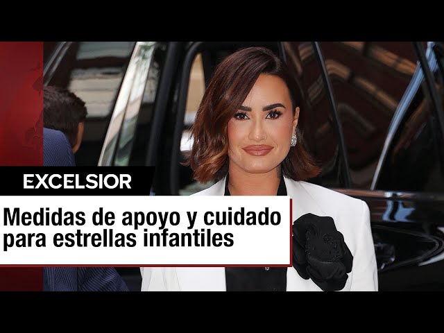 Demi Lovato pide que se implementen medidas de apoyo y cuidado para estrellas infantiles