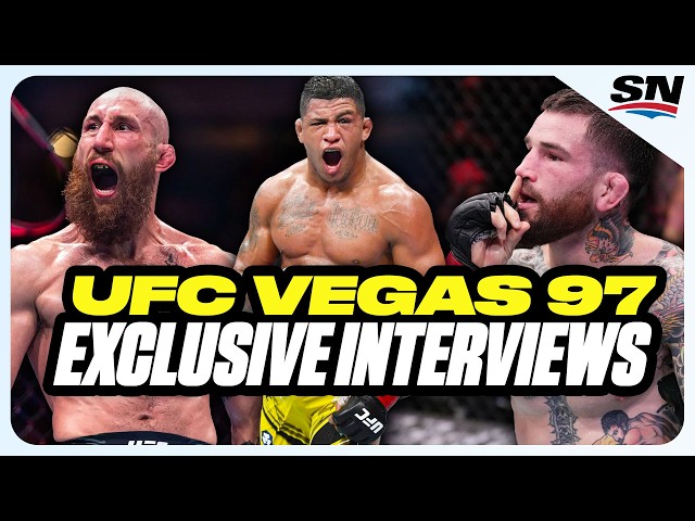 ⁣UFC Vegas 97 Exclusive Fighter Interviews