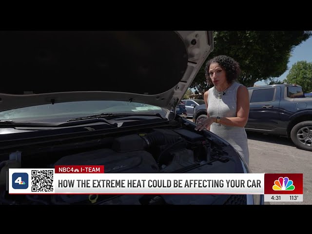 ⁣How extreme heat could be affecting your car