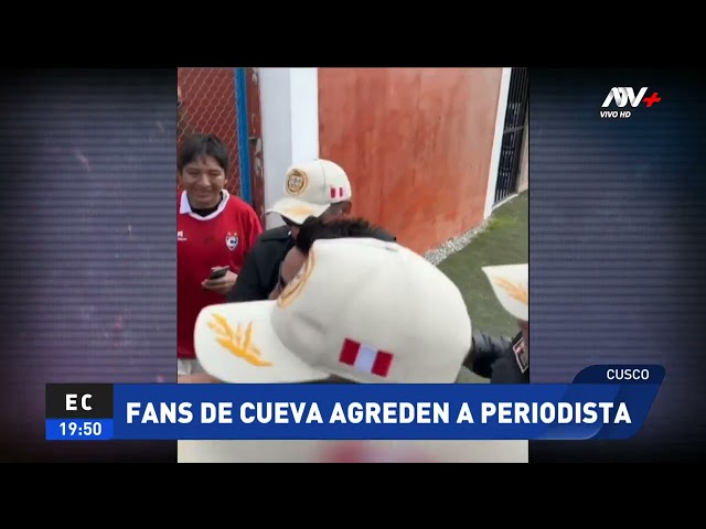 ⁣Christian Cueva: Fanáticos del futbolista agreden a la prensa