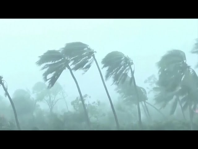 ⁣Typhoon Yagi makes landfall in China