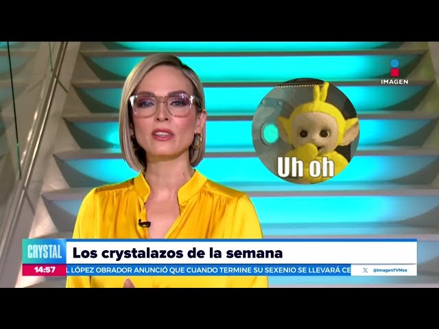 Los Crystalazos de la semana: ¡Crystal estás al aire! | Noticias con Crystal Mendivil