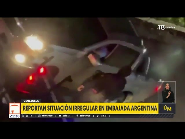 Reportan situación irregular en embajada argentina en Venezuela