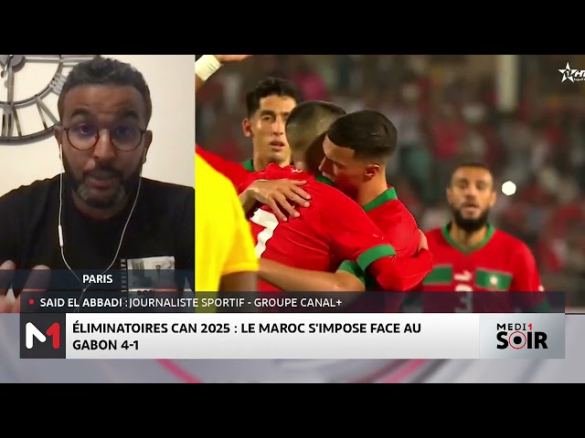 ⁣Retour sur la victoire de la sélection marocaine face au Gabon, avec Said El Abbadi