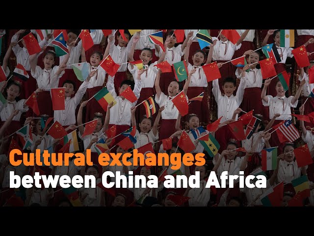 ⁣Cultural exchanges between China and Africa