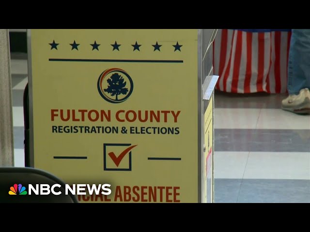 Georgia official tours state to assure voting is fair