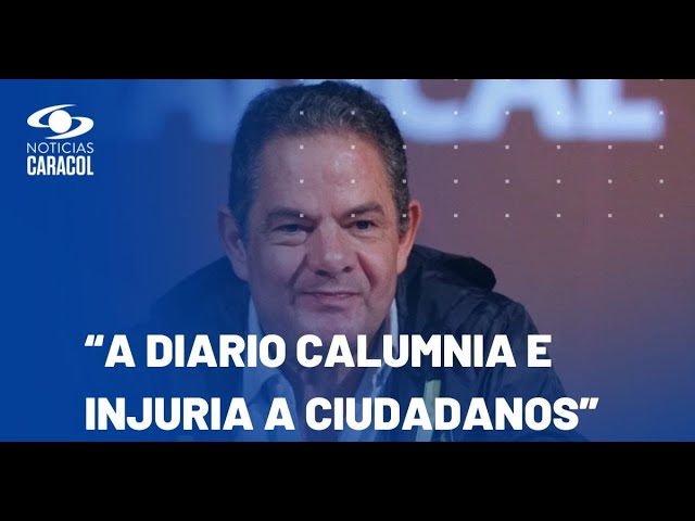 ⁣Germán Vargas Lleras celebra rectificación exigida a Petro, “que no hace sino generar calumnias”