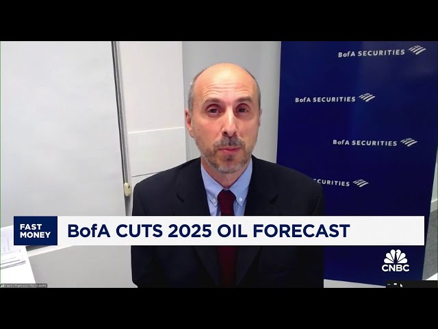 ⁣BofA cuts 2025 oil forecast as oil wraps up its worst week since October 2023