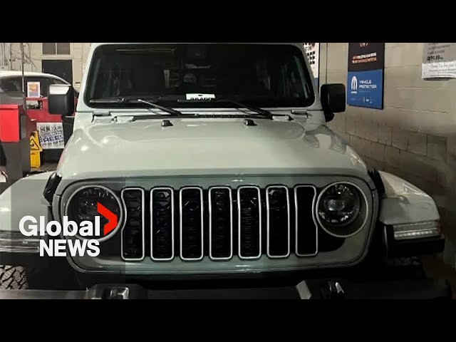 ⁣"Frustrating": Insurance dispute delays return of stolen jeep to owner