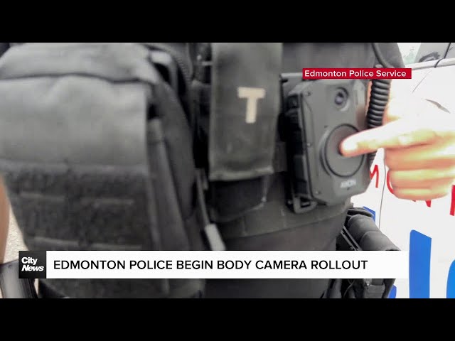 ⁣Edmonton police begin body camera rollout