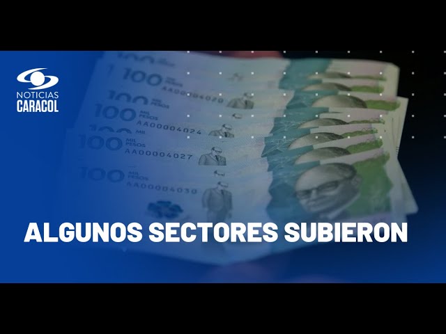 ⁣Bajó la inflación en Colombia: cifra no se veía desde la pandemia