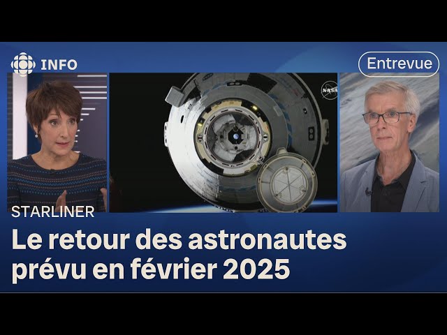 ⁣Le retour de la capsule Starliner sur Terre, sans ses astronautes à bord