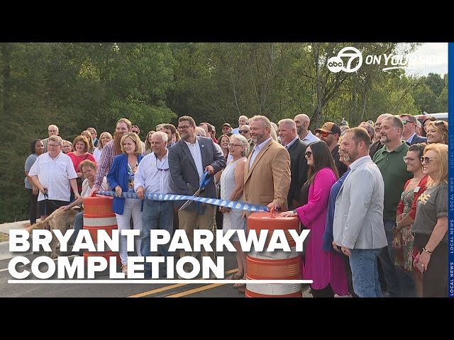 ⁣Bryant Parkway completion links schools, parks, and airport for economic growth