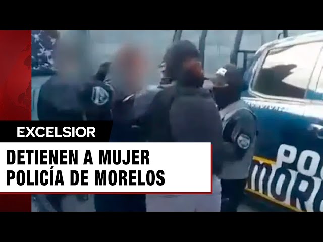 ⁣Detienen a mujer policía de Morelos por feminicidio de su superior