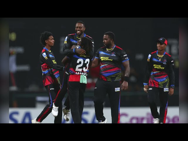 ⁣ANTIGUA AND BARBUDA FALCONS THRILL HOME FANS WITH VICTORY OVER TKR