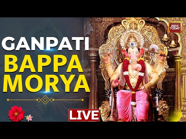 ⁣LIVE: Ganesh Chaturthi 2024 LIVE | Lalbaugcha Raja LIVE | Ganesh Aarti | India Today LIVE