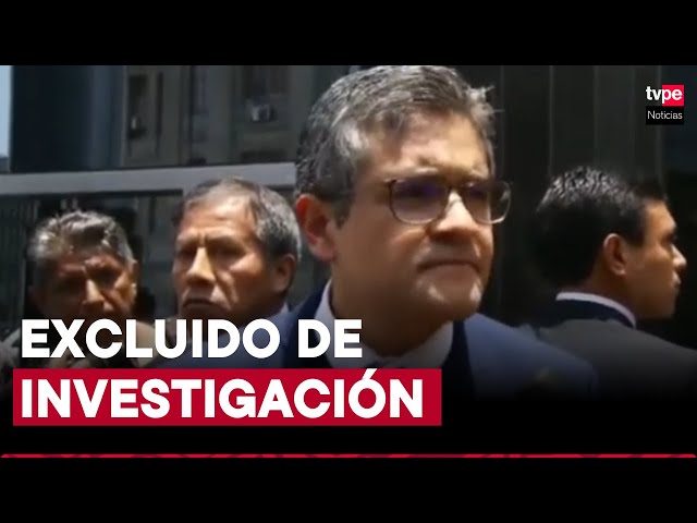 ⁣Excluyen a fiscal José Domingo Pérez de investigación a Keiko Fujimori