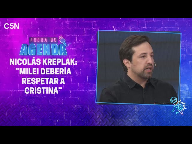 ⁣NICOLÁS KREPLAK en FUERA DE AGENDA