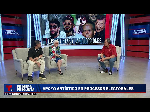 ⁣Primera Pregunta: influencia de los artistas en el proceso electoral