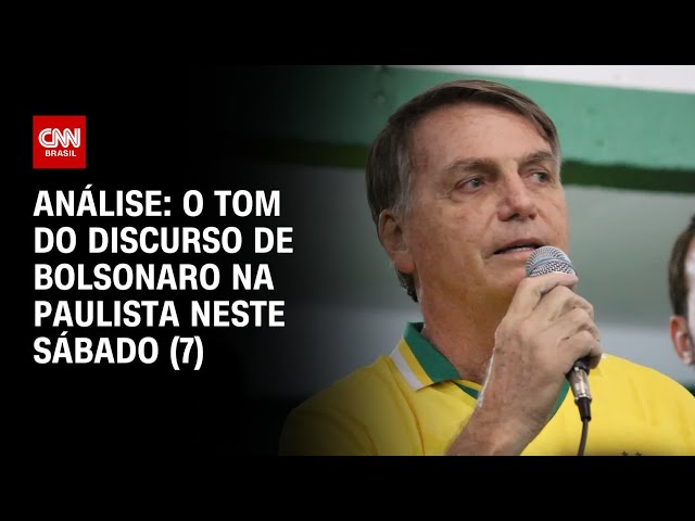 ⁣Análise: O tom do discurso de Bolsonaro na Paulista neste sábado (7) | WW